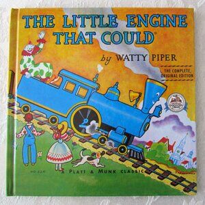 THE LITTLE ENGINE THAT COULD, CHILDREN'S BOOK by WATTY PIPER, NEW KIDS' HARDBACK